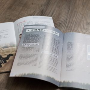 Broschüre für einen christlichen Verein evangelisches Jugendwerk
