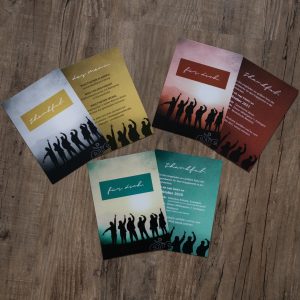 Flyer in mehreren Auflagen