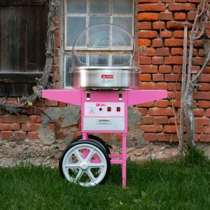 Zuckerwattemaschine als Candy-Bar für Hochzeiten oder Weihnachtsmarkt